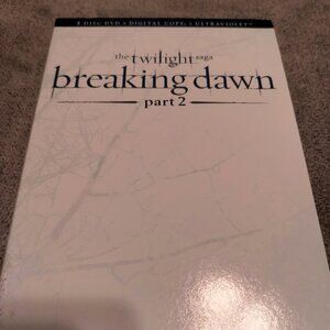 THE TWILIGHT SAGA BREAKING DAWN PART 2  DVD SET